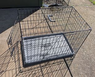 Dog crate- 21" H, 30" L, 19 " W