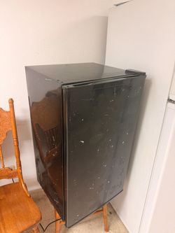 Black Mini Fridge Compact Refrigerator