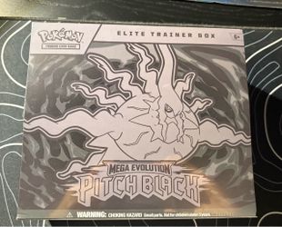 Sealed Pokémon Pitch Black Elite Trainer Box ETB