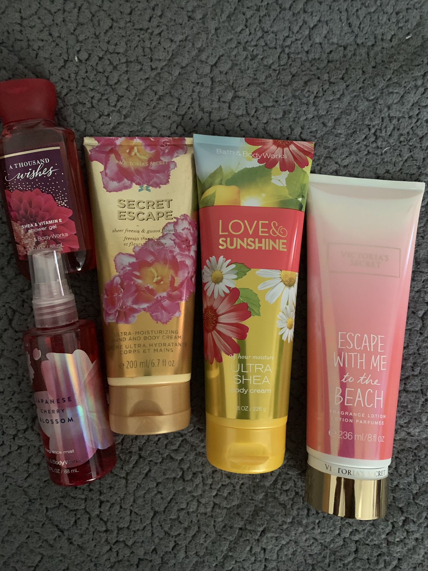 Women’s lotions and fragrances