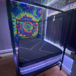 Full Size Canopy Bed Frame