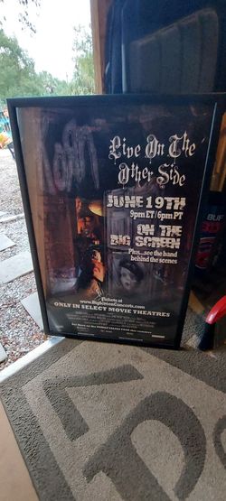 Concert Poster - Signed By Korn