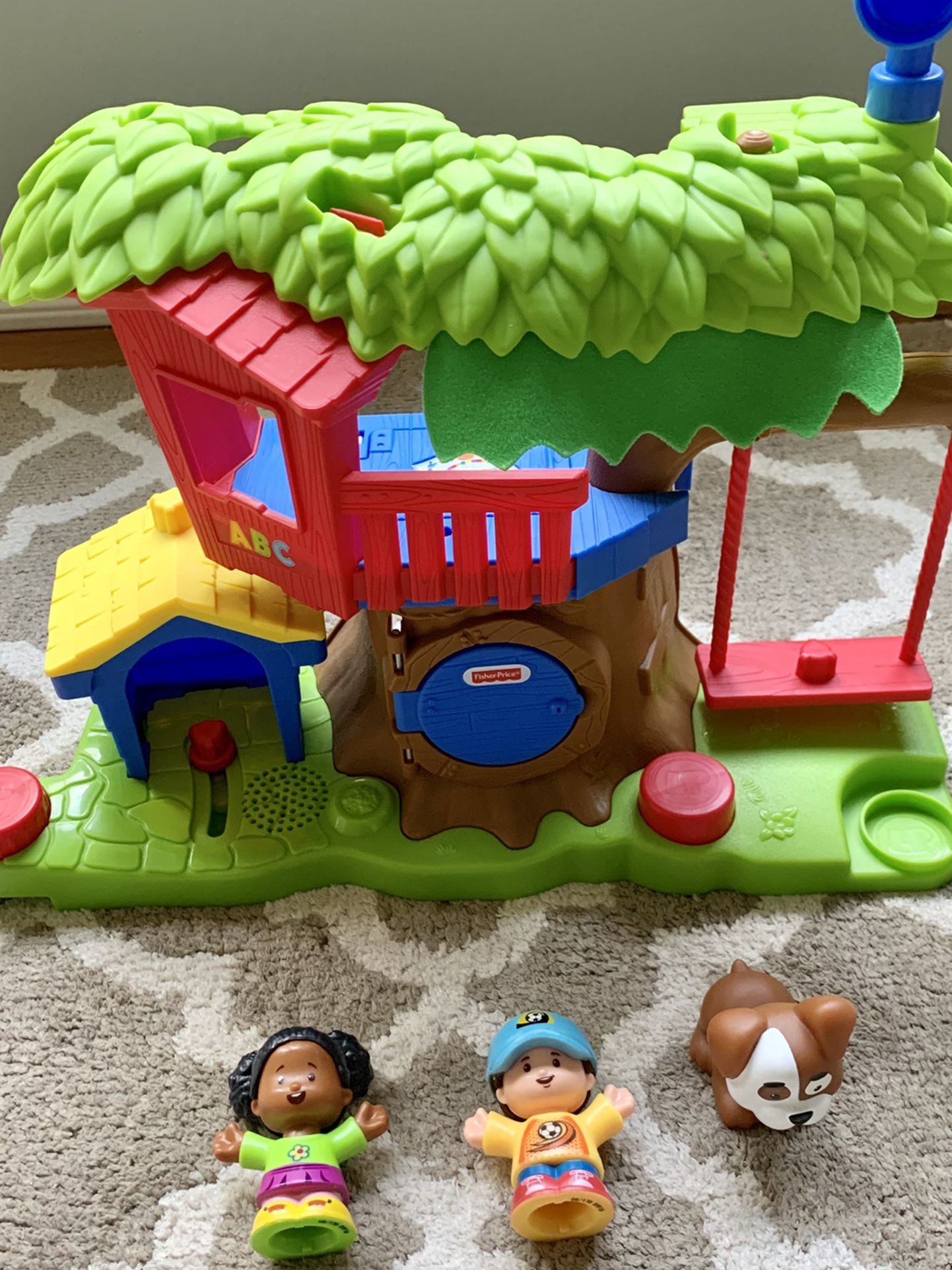 Little People Swing And Treehouse By Fisher Price