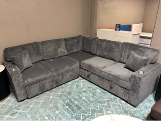 SECTIONAL | PULL OUT BED | STORAGE