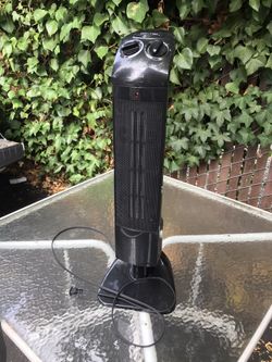Duraflame Oscillating Tower Heater Fan