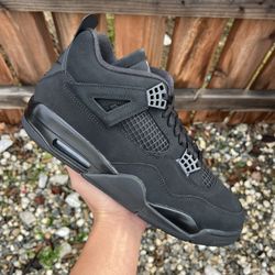 Jordan 4 Black Cat (Size 6.5Y, 9.5, 10, 10.5, 11, 12)