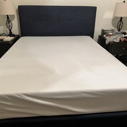 Barely Used Queen Mattress And Bed frame