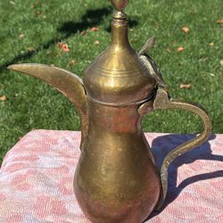 Turkish Brass Coffee Pot 