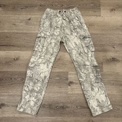 🔥 Hollister Tan Camo Pants 🪖 Men’s XS – Streetwear Vibe 🔥