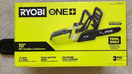 Ryobi 10”, 18V Cordless Chainsaw