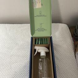 Multipurpose Cleaner Glass Spray Bottle All Purpose 6 Pack Refill Concentrate Tablets Cleaning Supplies Shower Bathroom Toilet Eco Friendly Products