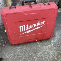 Empty Milwawkee Tool Box