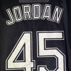 Michael Jordan White Sox Jersey 