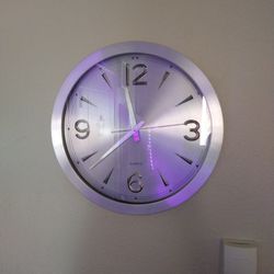 Silver Clock 