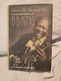 Blues All Around Me: The Autobiography of B.B. King hardcover book