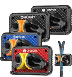(Brand New in Box) 
Ski Rack 4Pack, Ski/Snowboard Wall Mount, Skateboard Wall Mount, Fits Any Ski/Snowboard, Holds Up to 100lbs, Winter Gear Organizer