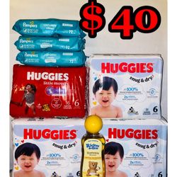 Huggies Bundle (size 6 )