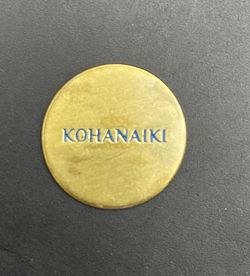 Kohanaiki Big Island Hawaii Metal Golf Ball Marker Pre-Owned