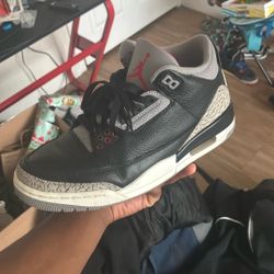Jordan 3 “Black Cements”