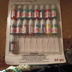 Resin Pigment Ink-assorted Colors 
