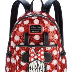 Minnie Mouse Sequin Polka Dot Backpack