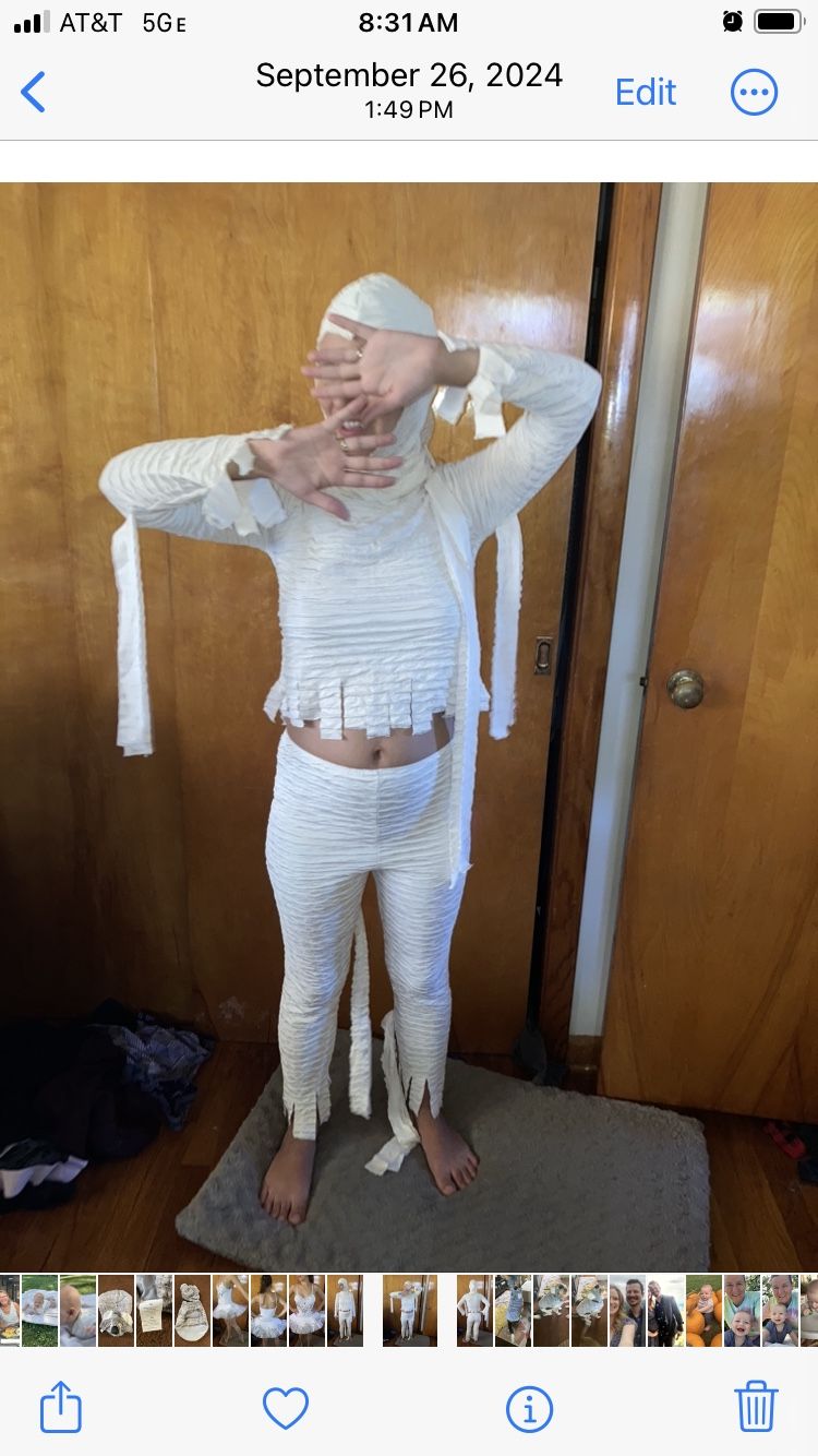 Mummy Halloween Costume XS