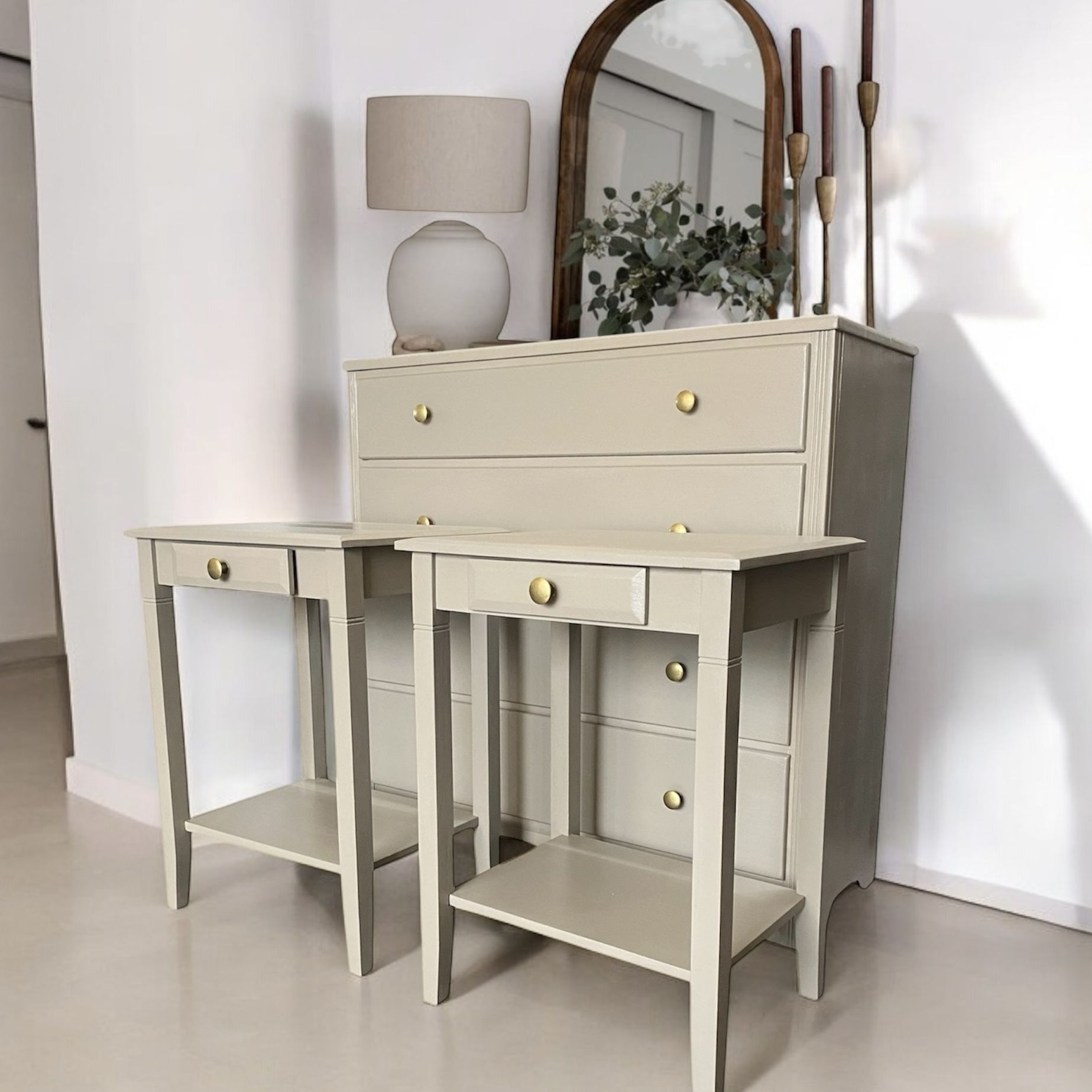 Stunning Minimalistic Bedroom, Set Price Firm
