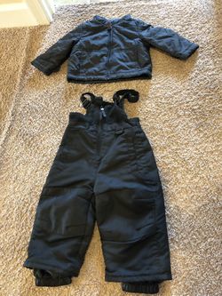 Winter outfit two piece 12months (black)