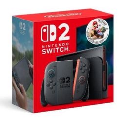 Nintendo switch With Mario Cart. Brand New 
