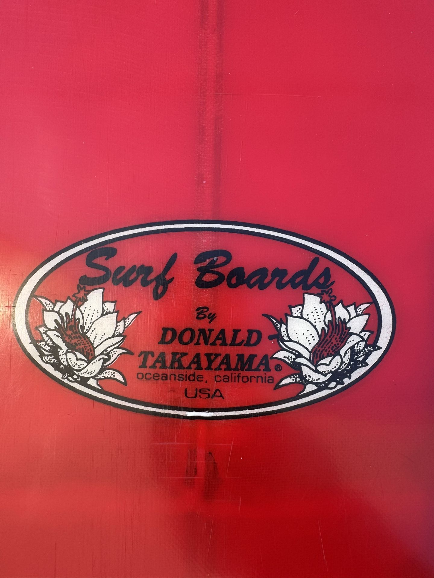 Donald Takayama Longboard Surfboard DT1 Speed Shape 9'2"