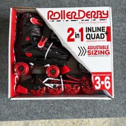 Roller Skates  Size 3-6 