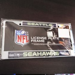 Seattle Seahawks NFL License Plate Frame