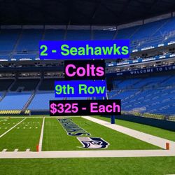 Seahawks Colts Tickets