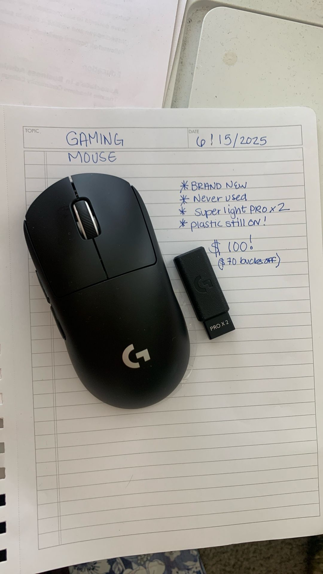 Logitech G Pro X2- GAMING MOUSE