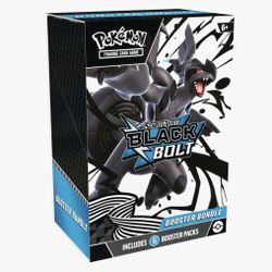 Pokémon TCG: Scarlet & Violet-Black Bolt Booster Bundle (6 Packs)