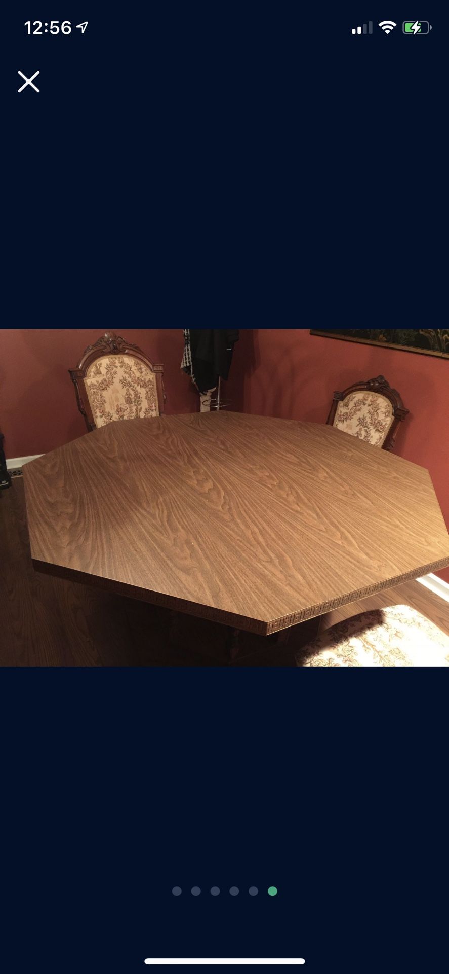 Octagonal Shape Dining Table 