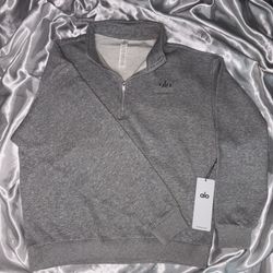 Alo 1/4 Zip Pullover Sweatshirt 