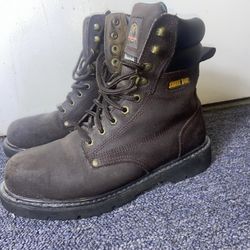 Preowned Brahma Steel Toe Thinsulate Work Boots Size 9