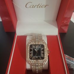 VVS Moissanite Watch With Box: 