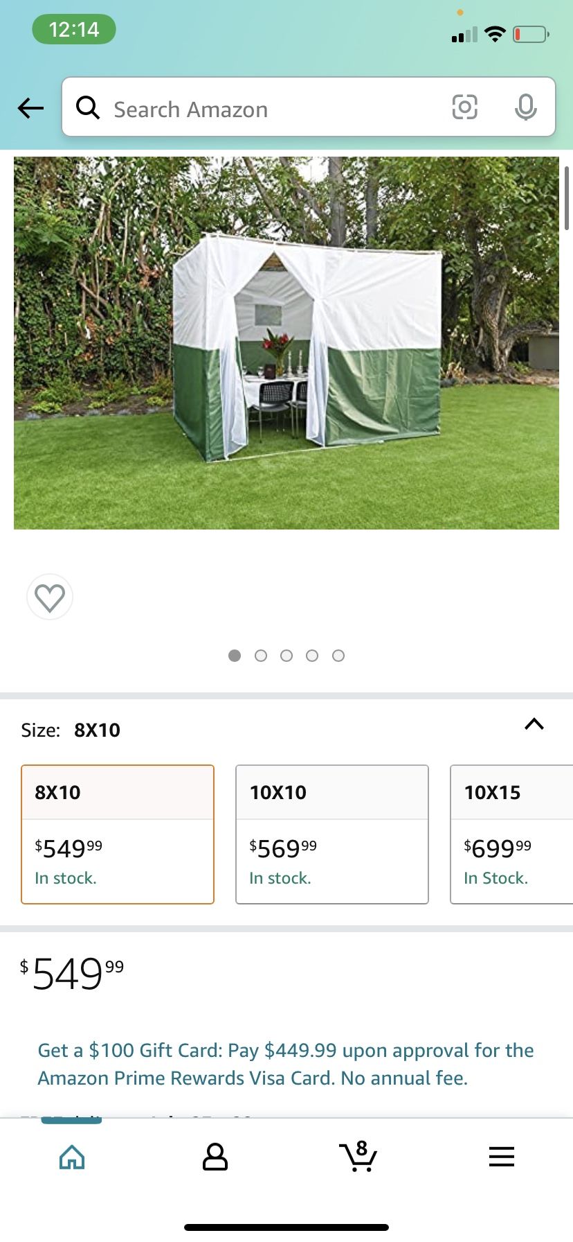 Pop Up Canopy Thing