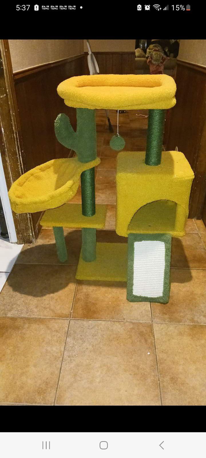 Playhouse for cat $20.