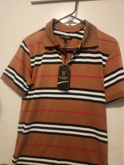 Moderno Italy Design Striped Polo Shirt kids shirt