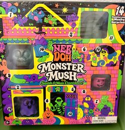 Monster mush Halloween calendar