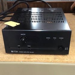 TOA BA-235 CU Power Amplifier 💵  💳  💵  Cash and Card Accepted