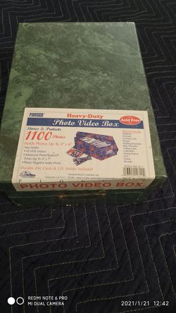 Pioneer heavy duty photo video box