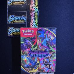 Pokemon- Phantasmal Flame booster bundle