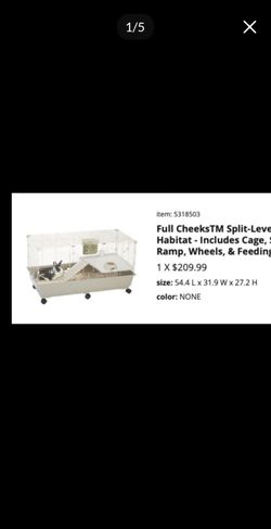 Cage for any pet new condition all part available