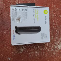 Motorola Cable Modem + Wi-Fi Router