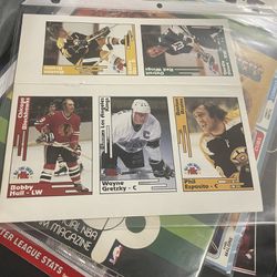 Hockey Cards Sheet 