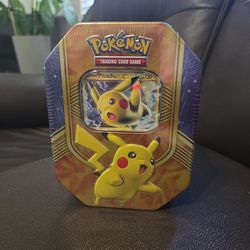 Pokemon Pikachu EX Battle Heart Tin